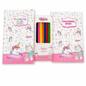 Unicorn Colouring Book Set