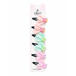 Cute & Colorful Fabric Hair Clips